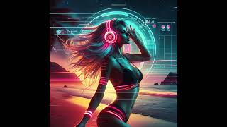 Rain over Moon Light Synthwave Retro  Futuristic Trance Electronic [upl. by Aube]