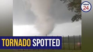 WATCH  Tornado rips through Mpumalanga [upl. by Eldrid]