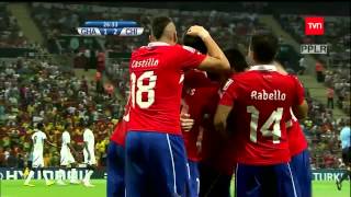 Goles de Chile a Ghana  Mundial sub 20 Turquía 2013 [upl. by Neerihs]