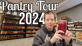 Canning Pantry Tour 2024 [upl. by Ettennaej]