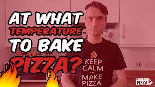 At what temperature to bake pizza 🌡️ How hot oven for pizza [upl. by Sedlik190]