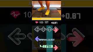 Alphabet Aerobics ddr stepmania twitch youtube dancedancerevolution shorts [upl. by Eniamrahc]