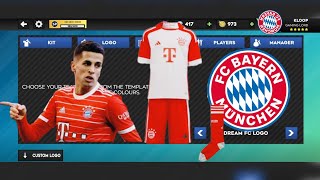 dls 24  How to import Bayern Munich logo and kits [upl. by Anifled202]