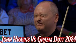 John Higgins Vs Graem Dott British Open 2024 [upl. by Bartram]