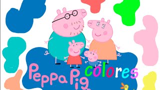 Aprendiendo los colores con Peppa Pig en español  video educativo para niños [upl. by Marie-Jeanne317]