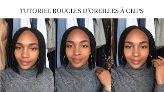 PORTER DES BOUCLES DOREILLES SANS AVOIR LES OREILLES PERCÉES  ⎮ YO EMY [upl. by Llemor]