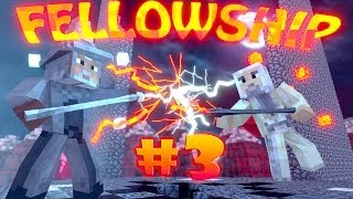 Minecraft  LORD OF THE RINGS FELLOWSHIP  Ep 3 quotCASTLE SIEGEquot [upl. by Aihsenet]