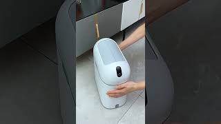 Smart trash can automatic sensing capsule opens on both sides for more convenient trash throwing [upl. by Niwde]