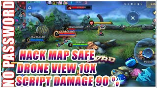 SCRIPT DAMAGE MOBILE LEGENDS TERBARU 2024  DAMAGE UP  RANK  HACK MAP ICON DRONE VIEW [upl. by Hniv746]