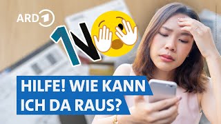 1N Telecom GmbH Irrtümlich Vertrag abgeschlossen – was tun I SWR Marktcheck [upl. by Mok]