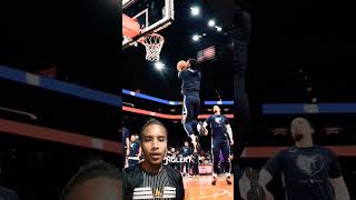 Ja Morant is an incredible athlete with amazing leaping ability😮 boliball sports shorts [upl. by Tybi]