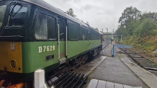 D7628 sybilla departs grosmont for whitby [upl. by Saihtam17]