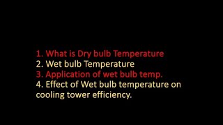 Hindi Dry bulb Temperature and Wet bulb Temperature Application and importance [upl. by Nahtad]