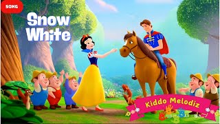 Snow White and the Seven Dwarfs Song for Kids  Fun and Educational Fairy Tale Music  Kiddo Melodiz [upl. by Heilner]