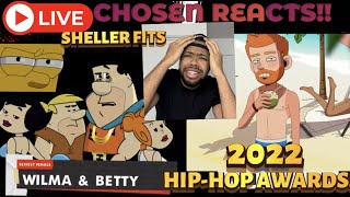 AMERICAN REACTS TO FITS HIP HOP AWARDS 2022 reaction funny [upl. by Anrehs]