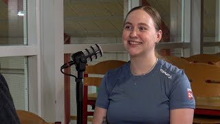 Rope skipping i Skensved Hallen [upl. by Ailehc]