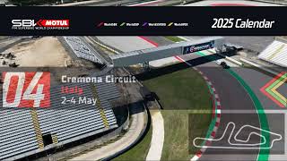 wsbk Calendar 2025 revelead no montmelo [upl. by Ennayelhsa]