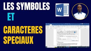 COMMENT INSÉRER LES SYMBOLES ET CARACTÈRES SPÉCIAUX DANS UN TEXTE   Tuto Word [upl. by Aettam609]