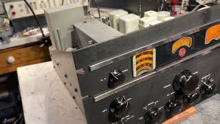 RCA AR88 Receiver and Panadapter After Receiver Alignment [upl. by Aiekam458]