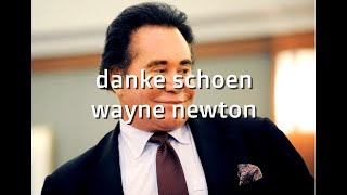 Wayne Newton Danke Schoen karaoke songs karaoke lyrics [upl. by Chuck]