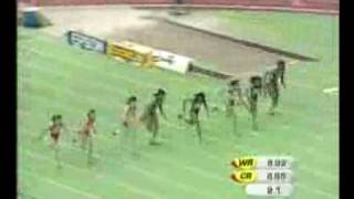 Womens 60m final Budapest 2004 [upl. by Ylahtan]