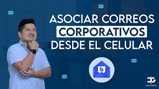 Cómo asociar Correo Corporativos desde el Celular Android 2023 con Bluemail App [upl. by Dlared]