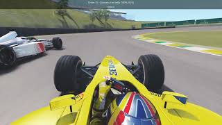 Assetto Corsa  HeinzHarald Frentzen Jordan EJ11 Onboard Interlagos [upl. by Macdonell]