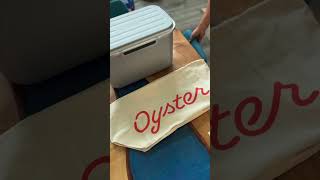 Oyster Tempo Cooler unboxing and tested NO ICE oystercooler cooler yeti oyster asmr [upl. by Glanti]