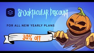 🎃 Spooktacular Halloween Sale Get Scary Good Discounts with Brizy [upl. by Baecher]