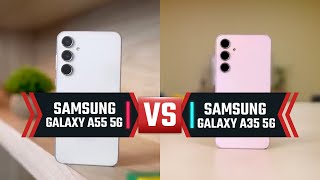 Samsung Galaxy A55 vs Galaxy A35 Mana yang Lebih Worh it [upl. by Joye]