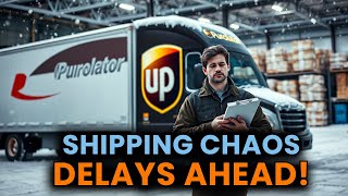 Holiday Shipping Delays in Canada Shipping Chaos Strikes Canada  Purolator Canada Post Strike [upl. by Wake87]