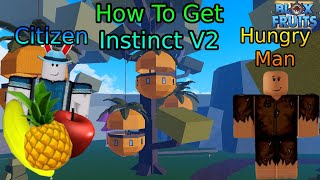 Blox Fruits How To Get Instinct V2 [upl. by Nosiram]