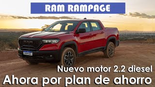 Ram Rampage PLAN DE AHORRO  Precio cuotas y características  Nuevo motor diesel [upl. by Sivartal]