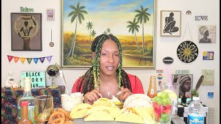 Grilled Fish Tacos amp Cajun Coleslaw Mukbang 🌮🌮😜  Beyoncé amp Blue Ivy  Ep 178 [upl. by Damas85]