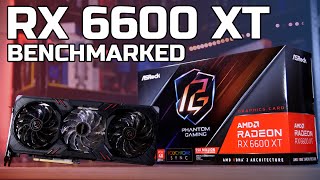 RX 6600 XT Benchmarked at LOW  MEDIUM  HIGH  ULTRA  Ray Tracing  ASROCK Phantom Gaming [upl. by Lach]