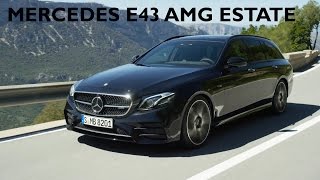 Mercedes Benz E43 AMG 4Matic Estate 2017 [upl. by Ogg699]