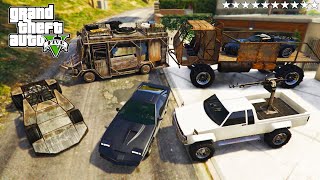 GTA 5  Stealing HEIST GETAWAY VEHICLES with Franklin Real Life Cars 135 [upl. by Ilan508]