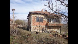 BARGAIN OFFER For sale solid 2 storey house with bungalow in a village 12 km from Elhovo Bulgaria [upl. by Suisyola]