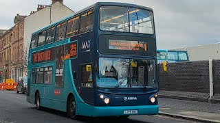 Arriva Northumbria Volvo B7TL Alexander ALX400 7427LJ55 BRZ on the 1 [upl. by Gniy]