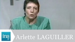 Arlette LAGUILLER campagne 1988  Archive vidéo INA [upl. by Nitsed]