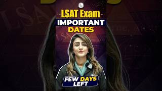 LSAT 2024 Exam Most Important Dates 🔥🔥 [upl. by Queena]