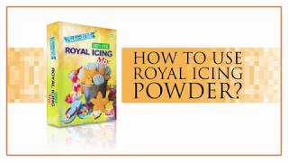 How to use Royal Icing Powder [upl. by Oinotnanauj101]