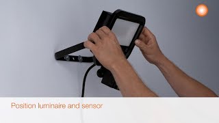 LEDVANCE Floodlight Sensor Installation [upl. by Inalak]