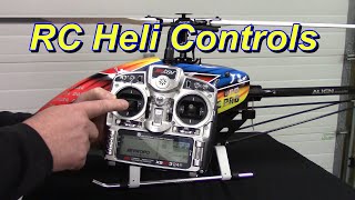 RC Helicopter Controls Explained  Cyclic Collective Tail Rotor Throttle [upl. by Haya]