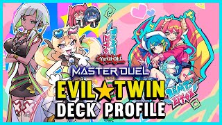 EVIL★TWIN  AS VTUBERS NO MASTER DUEL  DECK PROFILE amp COMBOS [upl. by Paolo]