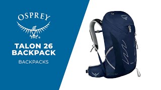 Osprey Talon 26 Backpack  Gear Review [upl. by Aiyram828]