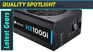 Corsair CP9020074UK HX1000i The Ultimate 1000W 80 Plus Platinum PSU [upl. by Llerref]