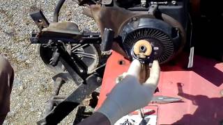 How To Remove And Clean Your Carburetor On Your Briggs amp Stratton Engine [upl. by Lebatsirhc]