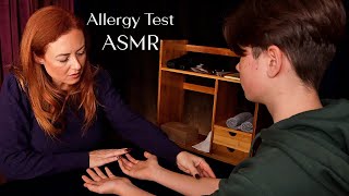 ASMR Allergy Testing Appointment 🌟 Real Person Arms Brushing Bottles [upl. by Audry]