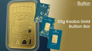 Review 20g Kaaba Gold Bullion Bar by The Royal Mint [upl. by Kenison]